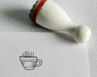 Mini tampons « tasse de café »