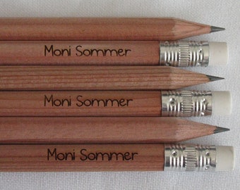 Graphite pencil set with eraser 6 pieces