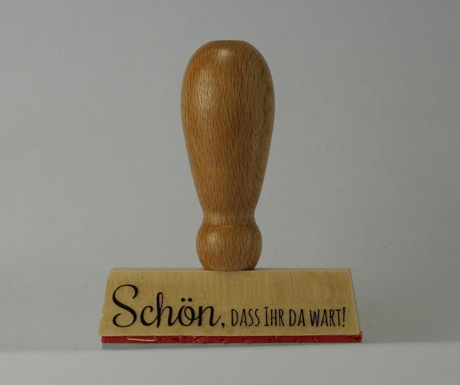 Stempel Schön dass ihr da wart Etsy