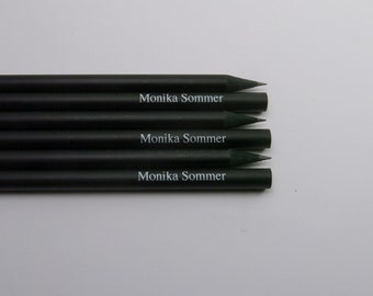 Exclusive black pencils with text of your choice