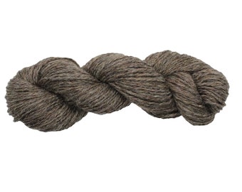 Brown-grey, 100% wool yarn for knitting, mitten wool, crochet, craft supplies, 2 ply, 8/2