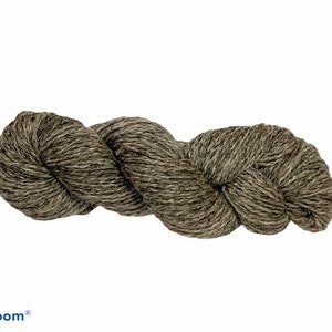 Light gray, 100% wool yarn for knitting, mitten wool, crochet, craft supplies, 2 ply, gray, 8/2