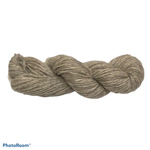 Pearl gray, 100% wool yarn for knitting, mitten wool, crochet, craft supplies, 2 ply, gray, light gray,  8/2