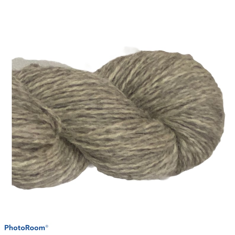 Pearl Gray 100 Wool Yarn for Knitting Mitten Wool Crochet Etsy