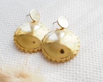 Earrings with pendant "Celeste"