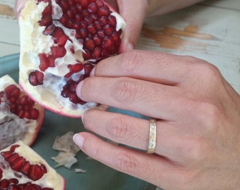 Opal stacking rings can be worn separately mix and match | Etsy