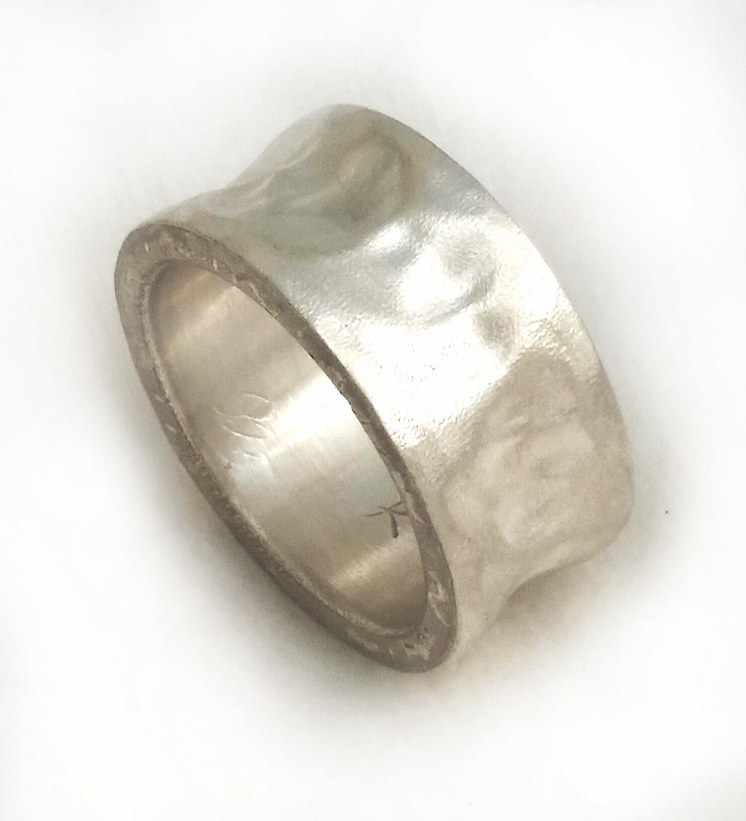 Wide Silver Wedding Band Classic Sterling Silver Wedding - Etsy