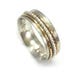 Women's Rotating Wedding Ring Sterling Silver With One - Etsy