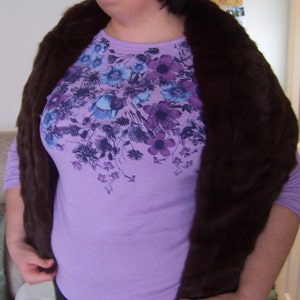 Vintage Fur Stole or Collar - Fully Lined in excellent condition