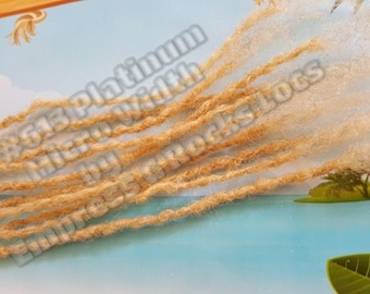 Micro Sisterlocs Human Hair Dreadlock Extensions (Pack/Bundle of 10 locs)