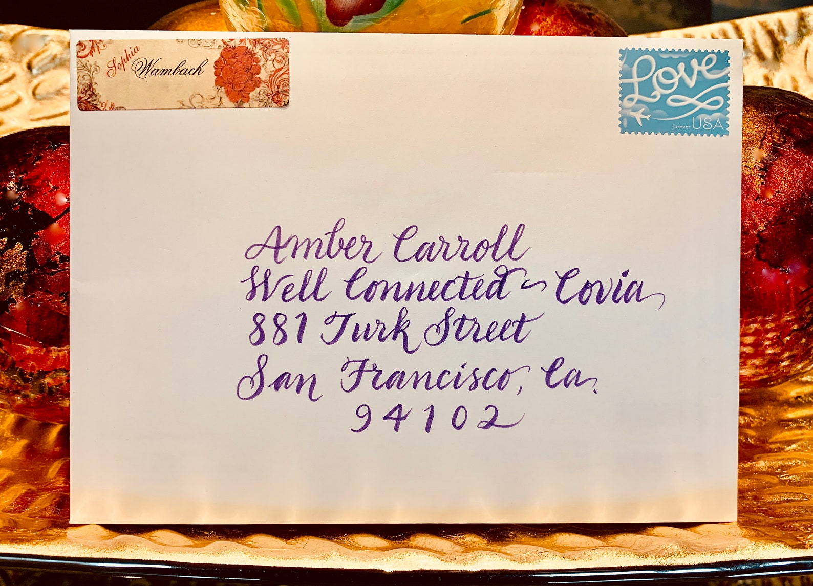 Handwritten Envelope Addressing Etsy