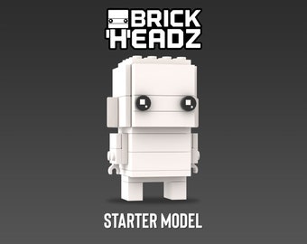 Custom Lego - BRICKHEADZ STARTER MODEL - Instructions