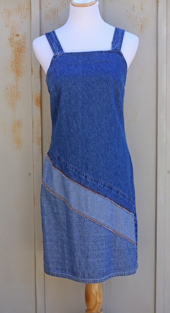 denim tank top dress