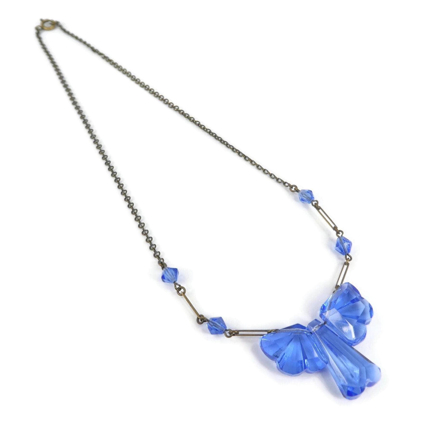 Vintage czech art deco necklace - Etsy 日本