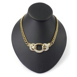 Collier Lanvin Vintage Années 80 - Occasion, Fabriqué En France - Bijou Rétro