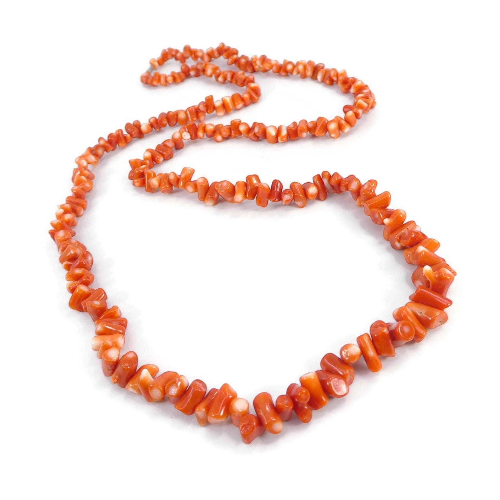 Bijoux Ancien Collier Très Beau avec Pendentif (9-39/1