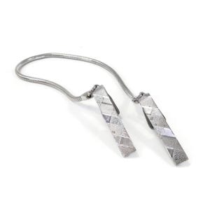Vintage Silver-Tone Scarf Clip Sweater Guard Cardigan Clip Lot Of 7 Amazon.com: 4pcs Shirt Clips for Women Silver Sweater Clips  main image 4