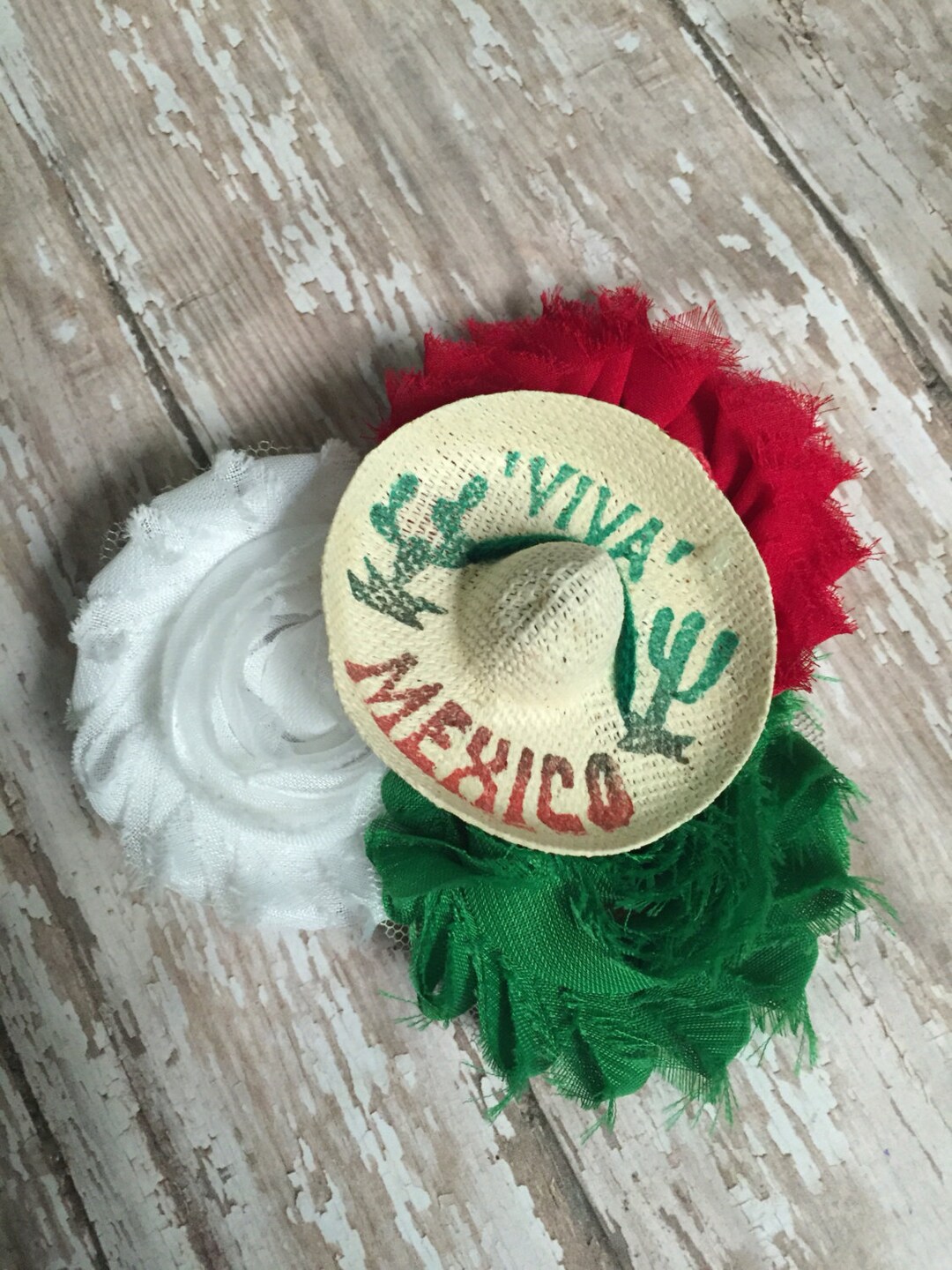 Fiesta Theme, Hair Clip, Sombrero, Cinco De Mayo, Mexican Hair Clip
