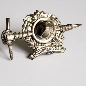 Alpine Souvenir Bar Brooch - Bocksberg Harz- Gifts for Her - Travel Souvenir 41