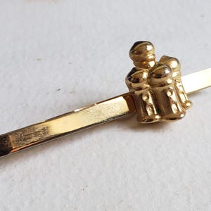 Vintage Krawattenklammer - Herrenschmuck - Pavilion - Architektur - Vintage Mode Accessoires 137