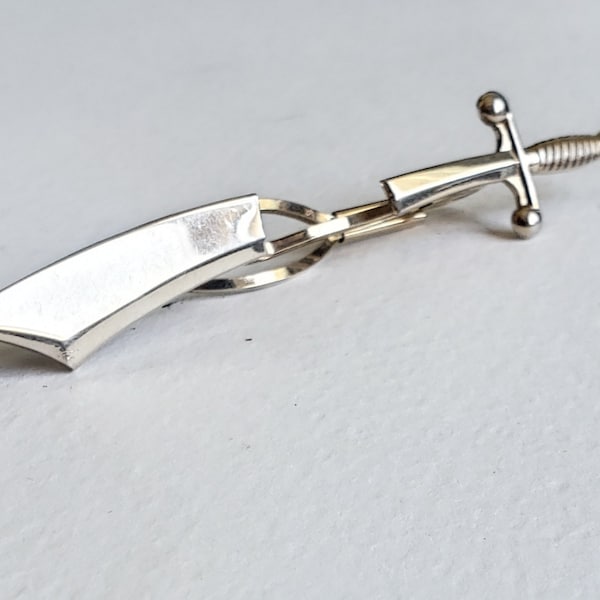 Vintage Sword Tie Slide - Stratton - England - Men's Jewellery - Men's Gifts- 218