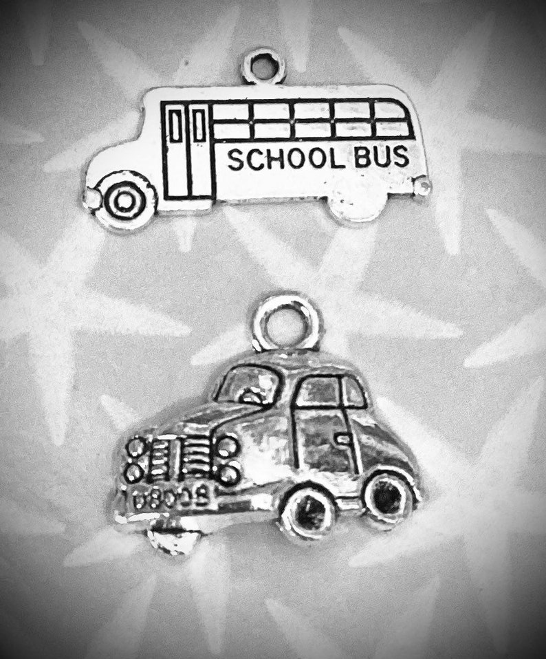 School Transport driver keyring , Thank you for keeping me safe,school taxi driver gift, school bus driver gift,Hand Stamped gift, image 2