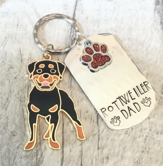 rottweiler keyring