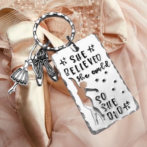 Keychains She Believed She Could so She Did Gift for Her -  UK
