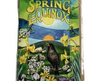 Equinox and Solstice cards, Spring, Summer, Autumn, Winter, art cards