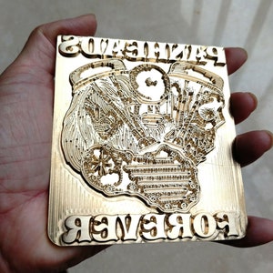 High End Quality 3D Custom logo leather stamp - Embossing Dies - Embosser Branding brass Brand Iron for wood food cake leather paper