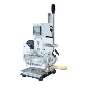Complete Pro Hot Foil Stamping Machine Bronzing Machine voor PVC-kaart leer Embossing tool