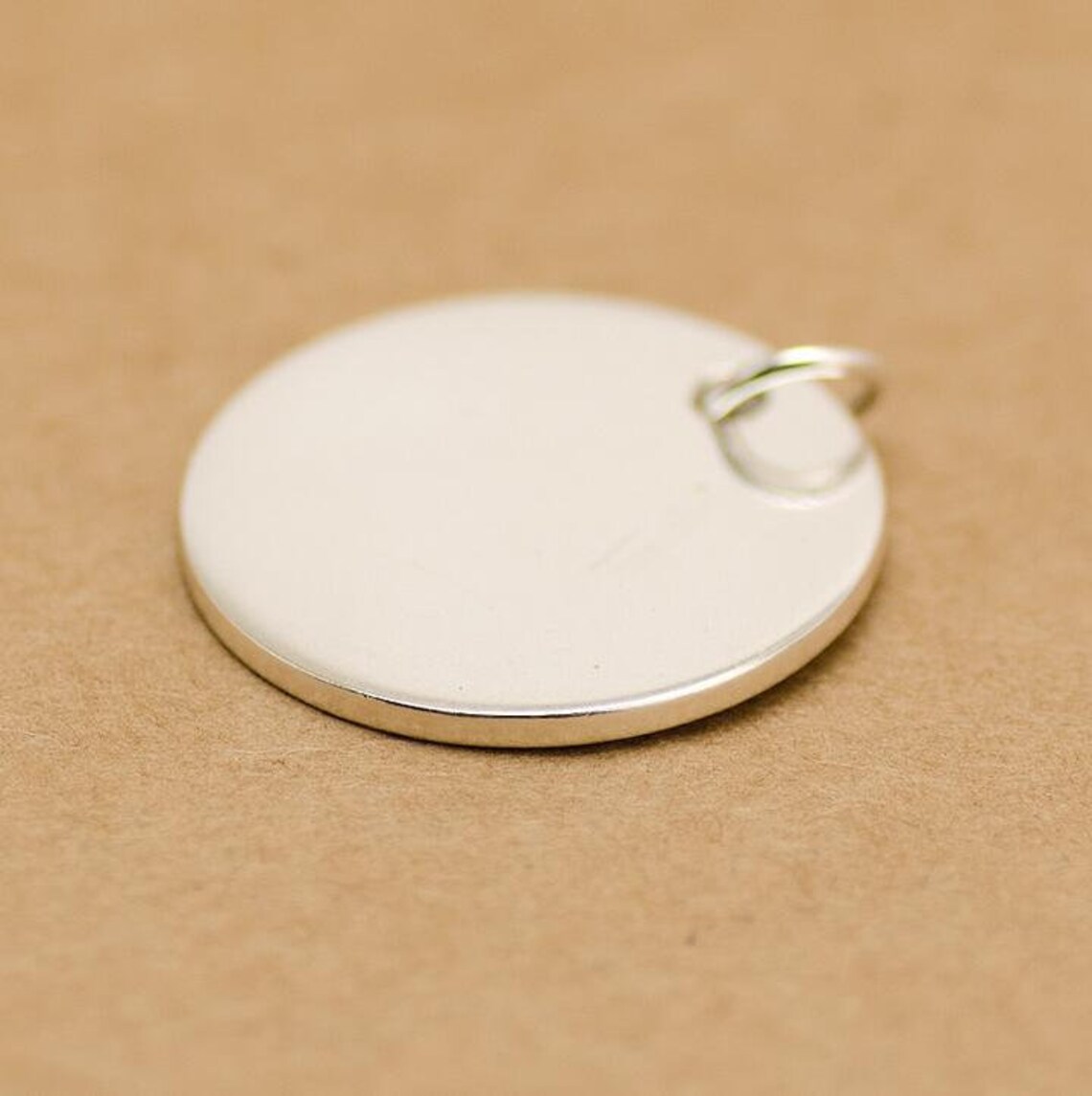 5 Sterling Silver Stamping Blanks Pendants 925 Discs 15mm 18 Etsy