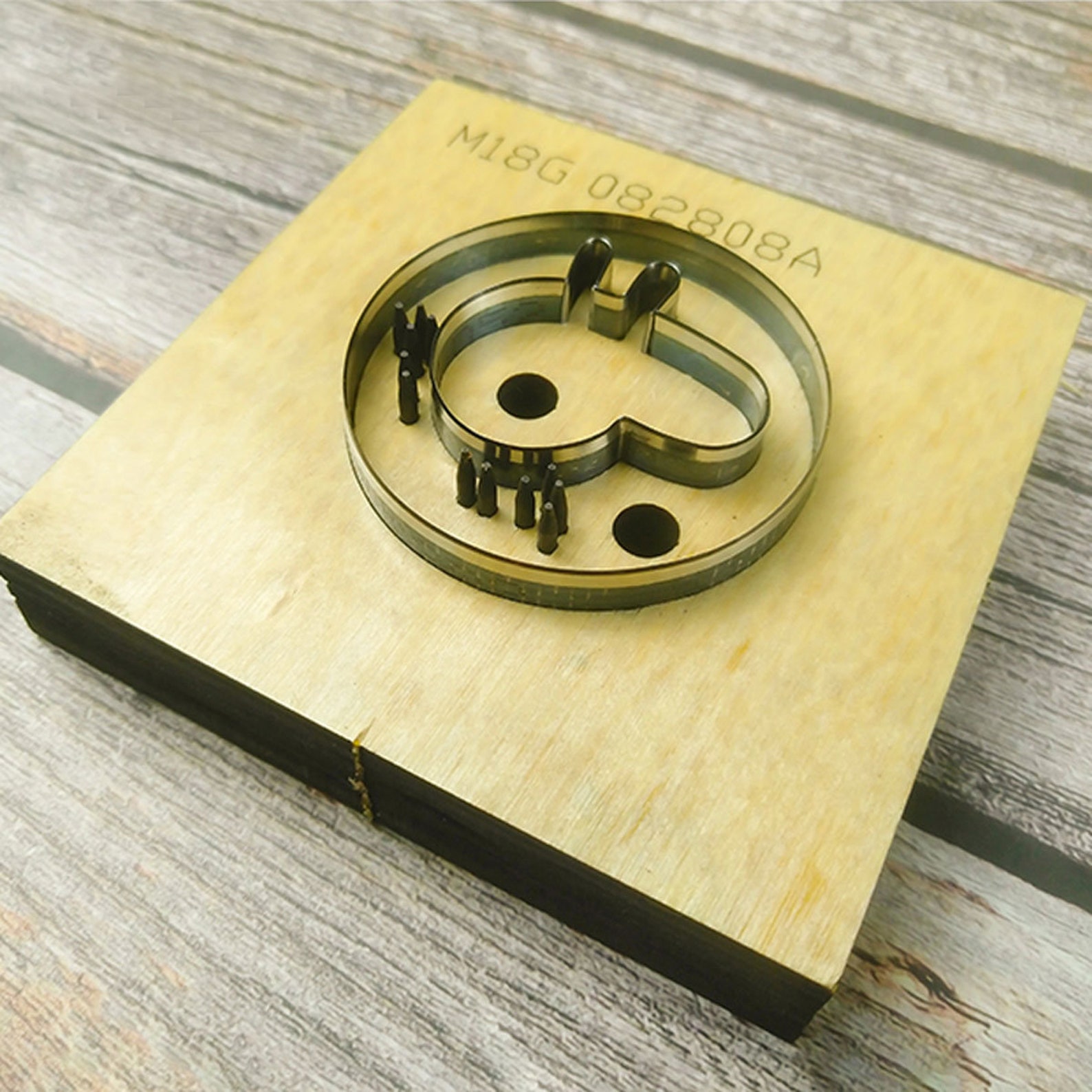 Custom Leather Die Cut / Paper Cutting Board / Japanese Steel Etsy