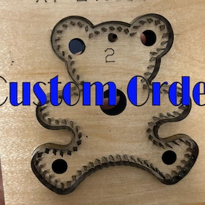 Benutzerdefinierte Leder Stanzmesser - Japanische Stahlregel Würfel mit Acryl- oder Holzbasis - Personalisierte Lederstempel & Metallstanzwerkzeuge DIY