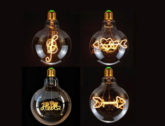 Large Edison Decorative LED G125 Light Bulb High Quality 4W