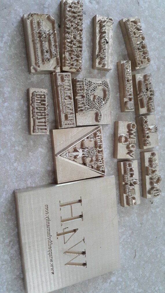 Timbro In Pelle Personalizzato, In Ottone, Strumento Di Stampa - Foto 6