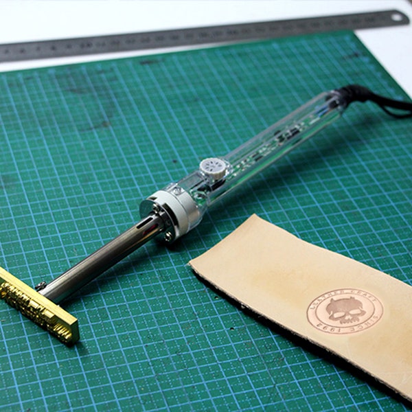 Leather Embossing Stamp Flowers Etsy