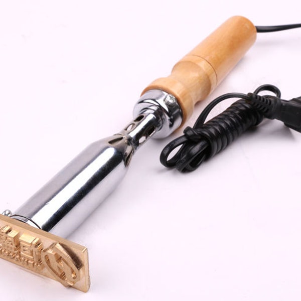 150w -300W Electric power iron - Wooden or leather Copper logo stamp brand trademark tools Wooden tool 110-240V Embosser Branding iron