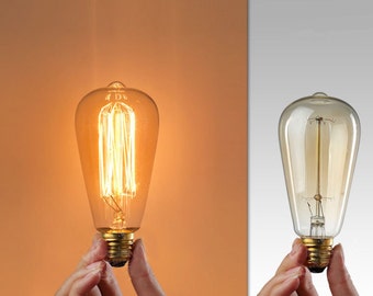 Wholesale Supply Edison Bulbs for Industrial Lamp - 110V & 220V 40w / 60 Watt Bulbs E27 Squirrel Cage Filament light bulb