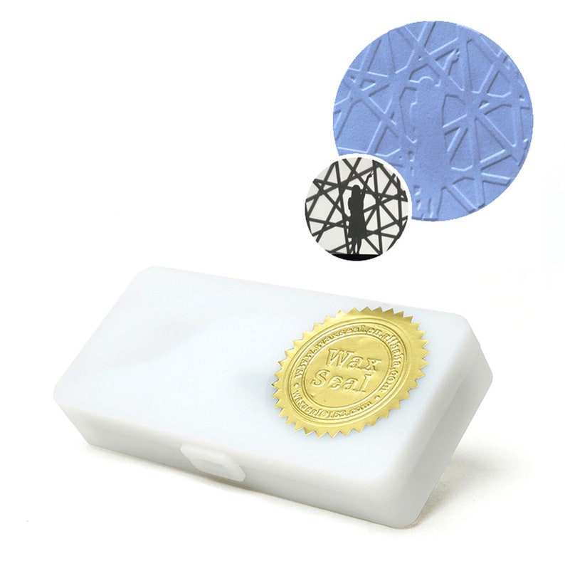 Custom LOGO Embosser Stamp Paper Seal Hand Held EZSeal Etsy