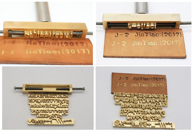 Interchangeable Embossing Full Set 26 Alphabet Leather Logo Etsy