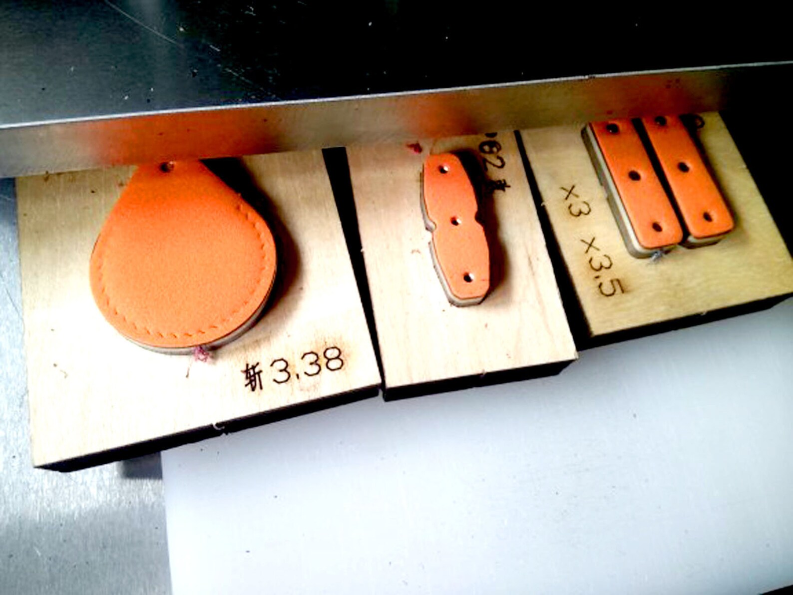 Custom Leather Die Cut / Paper Cutting Board / Japanese Steel Etsy