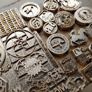 Personalisieren Sie Ihr Leder mit benutzerdefinierten Prägelederstempel - Feine Details 10 mm dickes Logo 3,5 mm tiefer Schnitt - Markenlogo für Holzfutterkuchen