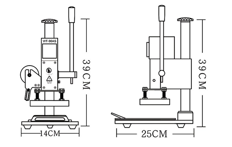 NEW Pro Small Business Gold Foil Leather Stamping Machine Etsy