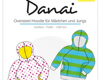 Farbenmix Danai neu Shirt Schnittmuster Papierschnittbogen