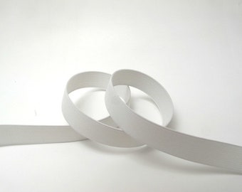 1 m elastic band 18 mm white Prym