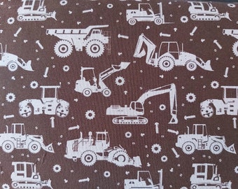 Jersey construction vehicles brown sand 50 cm