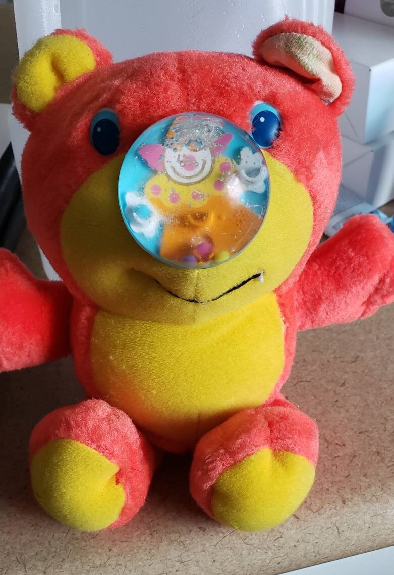 Cuddle Me Bear Nosy Bear Shakerノージーベア