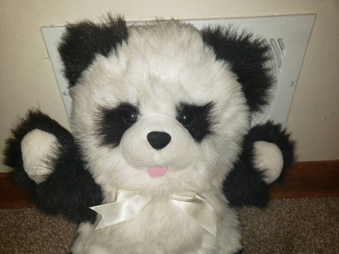 Vintage Fairview Panda Bear Plush Teddy Etsy