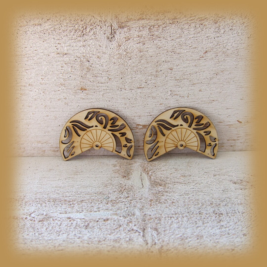 Wood Charms - Etsy
